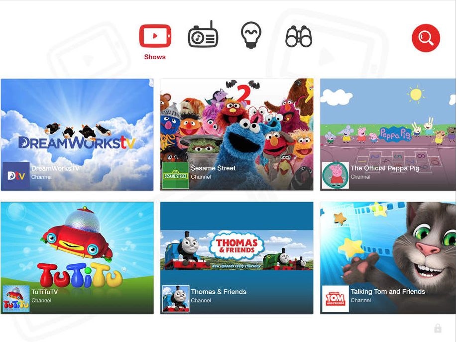 YouTube Kids la nuova App programmi bambini