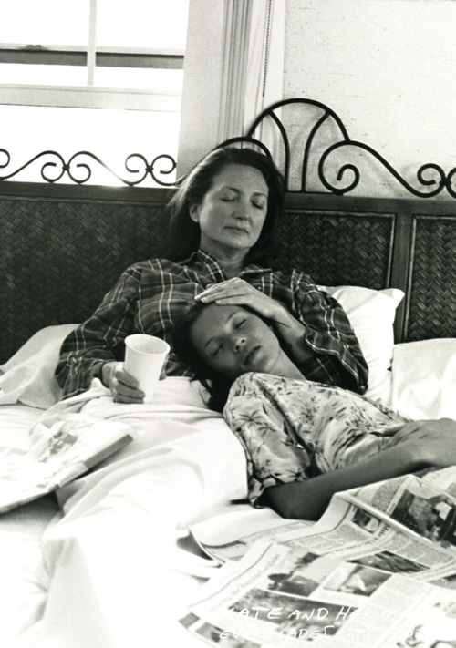 Storie di mamme Kate Moss con sua madre
