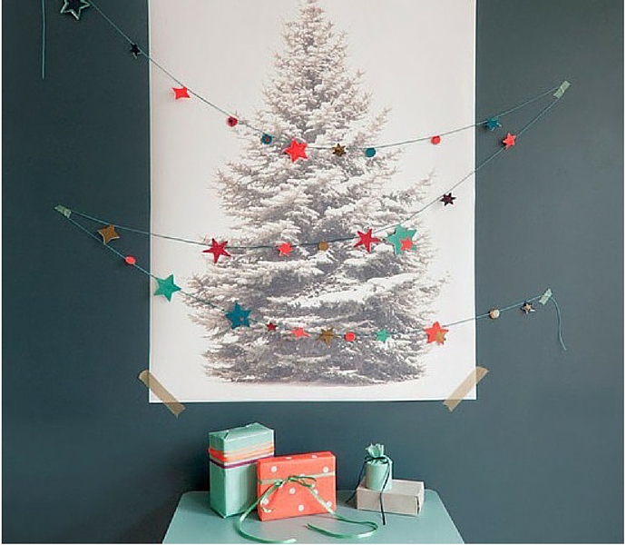 6 alberi di Natale originali a prova di bambini