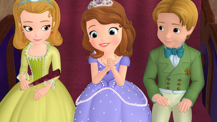 Cartoni animati e Bon ton per bambini principi e principesse