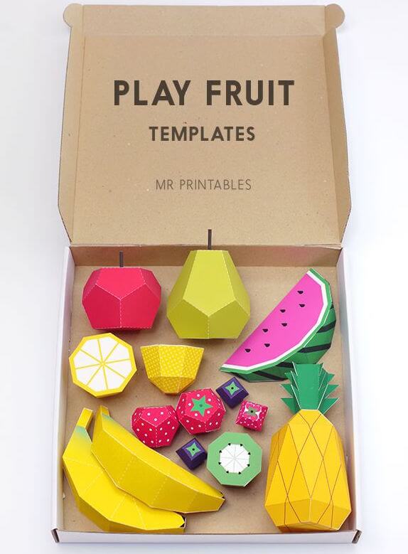 giochi d'estate da stampare frutta