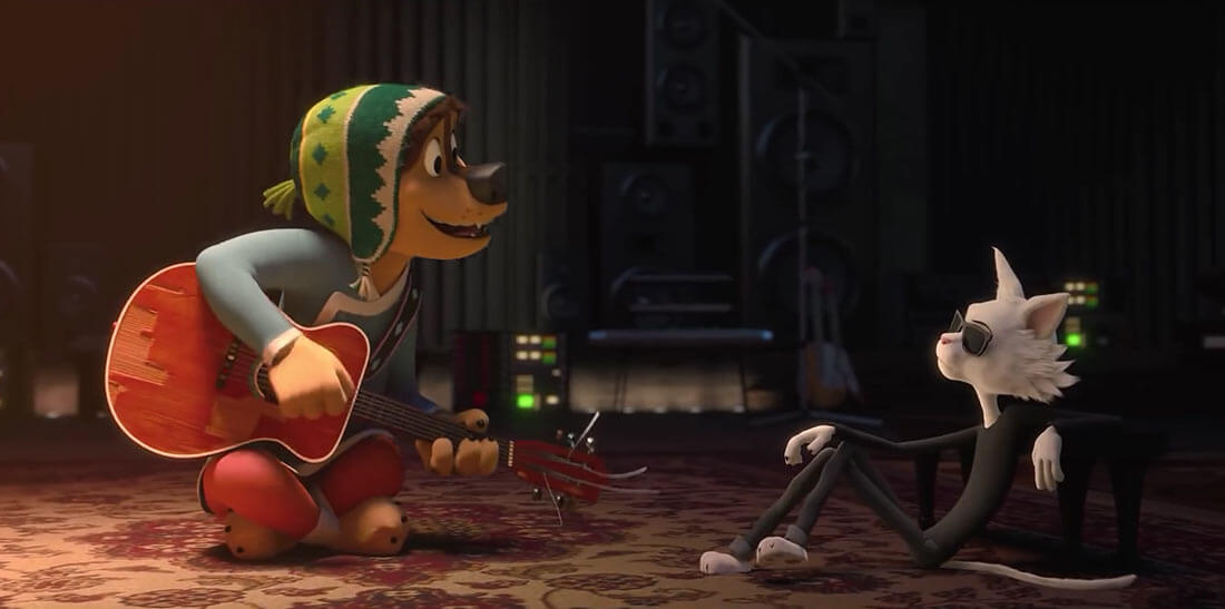 rock dog film d animazione angus