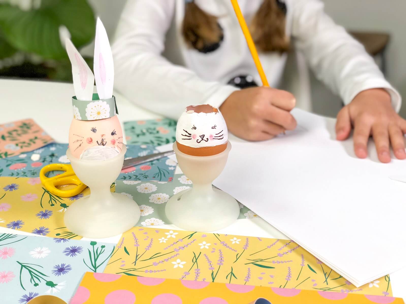 Ovetti coniglio DIY per bambini creativi zigzagmom 9