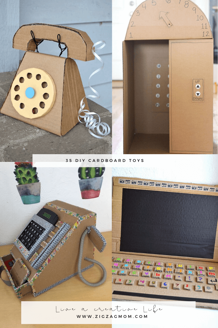 35 giocattoli DIY da costruire con uno scatolone 5