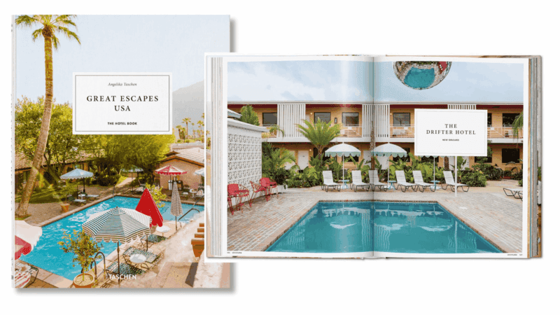 10 bellissimi libri da Coffee Table Great Escapes Usa Taschen